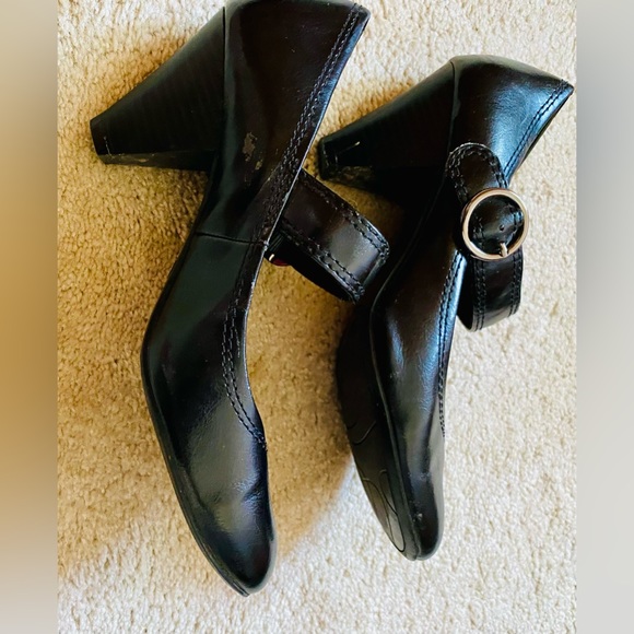 American Eagle “Kimmie” Mary Jane 3” Heel Black Size 9 - Picture 3 of 6